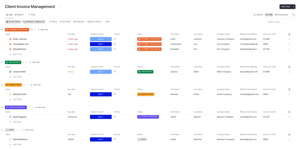 click_up_invoice_data_management